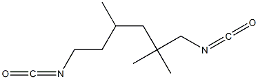 ISOCYANICACID,TRIMETHYLHEXAMETHYLENEESTER Structural