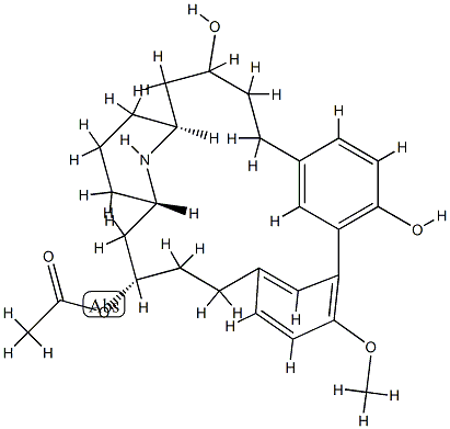 Lythranidine 12-acetate Structural