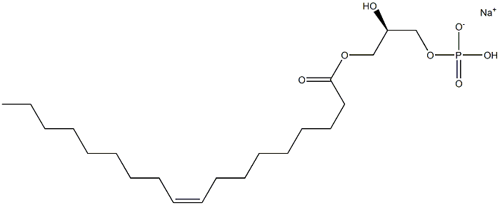 1-O-9Z-Octadecenoyl-sn-glyceryl-3-phosphoricacidsodiumsalt