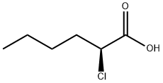 Hexanoic acid, 2-chloro-, (2S)- Structural