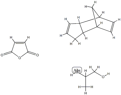 2,5-furandione, polymer with 1,2-propanediol and 3a,4,7,7a-tetrahydro-4,7-metha Structural