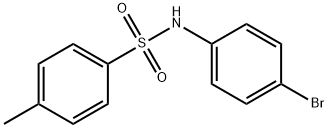 N-(4-bromophenyl)-4-methylbenzenesulfonamide Structural