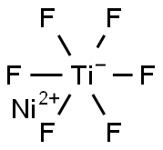 Titanate(2-), hexafluoro-, nickel(2+), (1:1), (OC-6-11)- Structural