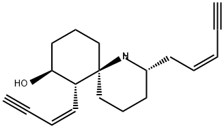 histrionicotoxin Structural