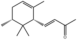 (E)-4-(2,5β,6,6-Tetramethyl-2-cyclohexene-1β-yl)-3-butene-2-one Structural