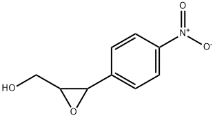 Oxiranemethanol,3-(4-nitrophenyl)-(9CI) Structural