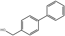 4-Biphenylmethanol Structural