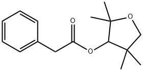 TETRAHYDRO-2,2,4,4-TETRAMETHYL-3-FURYLPHENYLACETATE) Structural