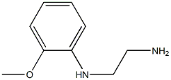 N1-(2-Methoxyphenyl)-1,2-ethanediamine Structural