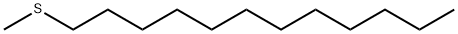 Dodecyl methyl sulfide Structural