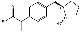 rac trans-Loxoprofen Alcohol Structural