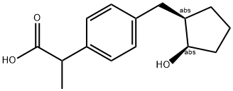 rac cis-Loxoprofen Alcohol Structural