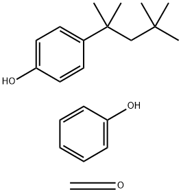 Formaldehyde, polymer with phenol and 4-(1,1,3,3-tetramethylbutyl)phenol Structural