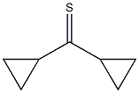 dicyclopropylmethanethione Structural