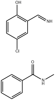 N-methylbenzamide - 4-chloro-2-(iminomethyl)phenol (1:1) Structural