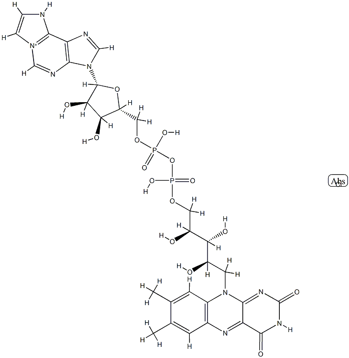 flavin 1,N(6)-ethenoadenine dinucleotide Structural