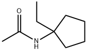 Acetamide, N-(1-ethylcyclopentyl)- (6CI,7CI,8CI,9CI) Structural