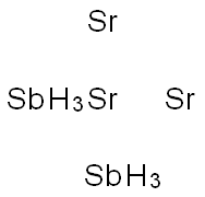 antimony, compound with strontium (2:3) Structural