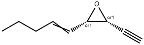 Oxirane, 2-ethynyl-3-(1-pentenyl)-, (2R,3S)-rel- (9CI) Structural