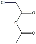 Acetic acid (chloroacetic)anhydride Structural