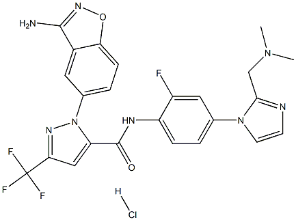 Razaxaban (Hydrochloride) Structural