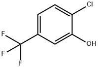 2-CHLORO-5-(TRIFLUOROMETHYL)PHENOL Structural