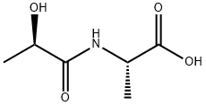 L-Alanine,N-[(2R)-2-hydroxy-1-oxopropyl]-(9CI) Structural