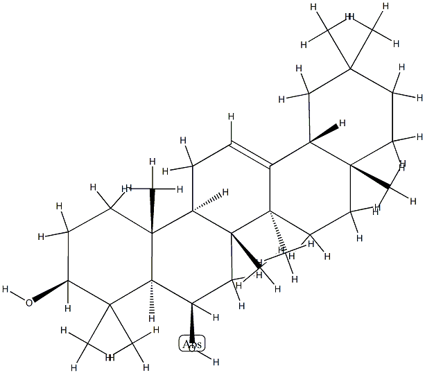 Olean-12-ene-3β,6β-diol Structural