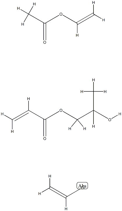 POLY(VINYL CHLORIDE-CO-VINYL ACETATE-CO,Poly(vinyl chloride-co-vinyl acetate-co-2-hydroxypropyl acrylate)