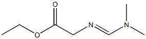 Glycine, N-[(dimethylamino)methylene]-, ethyl ester, [N(E)]- (9CI) Structural