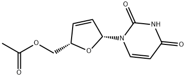 Uridine, 2',3'-didehydro-2',3'-dideoxy-, 5'-acetate