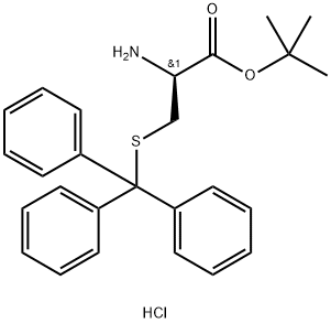 H-D-Cys(Trt)-OtBu·HCl Structural