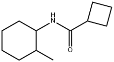 N-(2-methylcyclohexyl)cyclobutanecarboxamide Structural