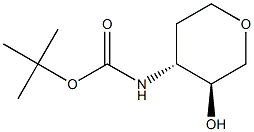 threo-Pentitol, 1,5-anhydro-2,3-dideoxy-3-[[(1,1- Structural
