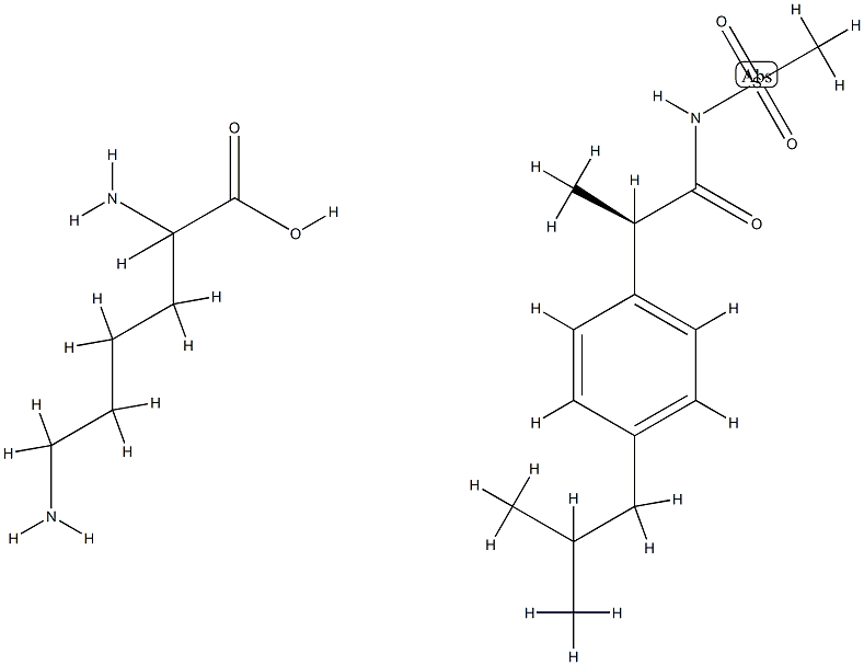 REPERTAXIN L-LYSINE SALT Structural