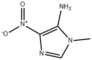 1H-Imidazol-5-amine,1-methyl-4-nitro-(9CI) Structural