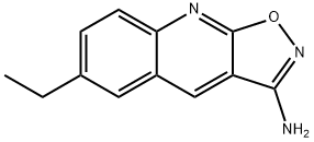 Isoxazolo[5,4-b]quinolin-3-amine, 6-ethyl- (9CI) Structural