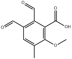 Gladiolic acid Structural
