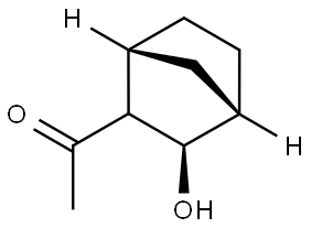 Ethanone, 1-[(1R,3R,4S)-3-hydroxybicyclo[2.2.1]hept-2-yl]-, rel- (9CI) Structural