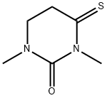 Hydrouracil,  1,3-dimethyl-4-thio-  (7CI,8CI) Structural