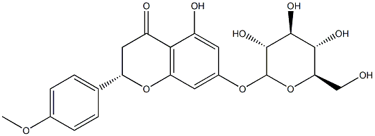 Isosakuranin Structural