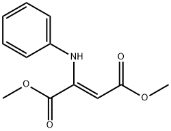 dimethyl 2-(phenylamino)maleate Structural