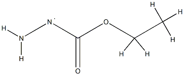 Hydrazyl,  1-(ethoxycarbonyl)-  (9CI) Structural
