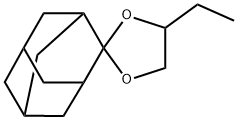 Spiro[1,3-dioxolane-2,2-tricyclo[3.3.1.13,7]decane], 4-ethyl- (9CI) Structural