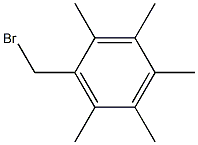 1-(bromomethyl)-2,3,4,5,6-pentamethylbenzene Structural