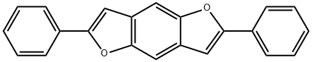 2,6-Diphenylbenzo[1,2-b:4,5-b']difuran Structural