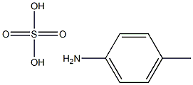 p-toluidine sulphate (1:1) Structural