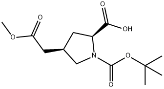 (2S,4R)-1-(TERT-BUTOXYCARBONYL)-4-(2-METHOXY-2-OXOETHYL)PYRROLIDINE-2-CARBOXYLIC ACID