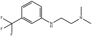 dimethyl(2-{[3-(trifluoromethyl)phenyl]amino}ethyl)amine Structural