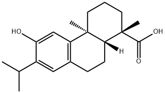 [1S,(+)]-1,2,3,4,4a,9,10,10aα-Octahydro-6-hydroxy-1,4aβ-dimethyl-7-(1-methylethyl)-1β-phenanthrenecarboxylic acid Structural